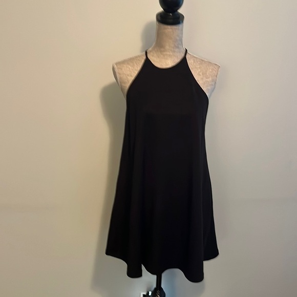 Zara Dresses & Skirts - Zara Trafaluc Little Black Dress Racerback Mini Dress size small.